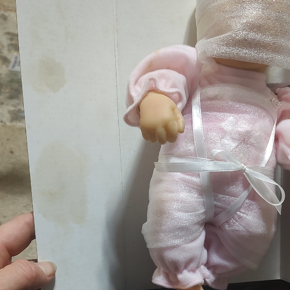 Tiny Ashlyn Baby Doll in Pink Outfit - Picture 2 of 9